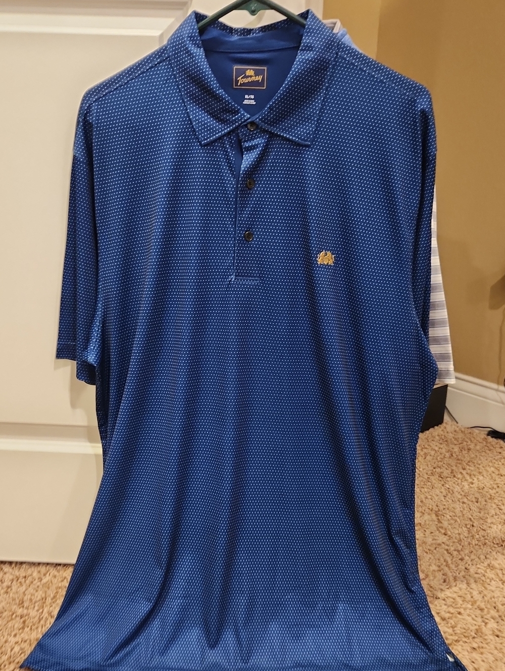 Tourney Royal Blue Microdot Polo
